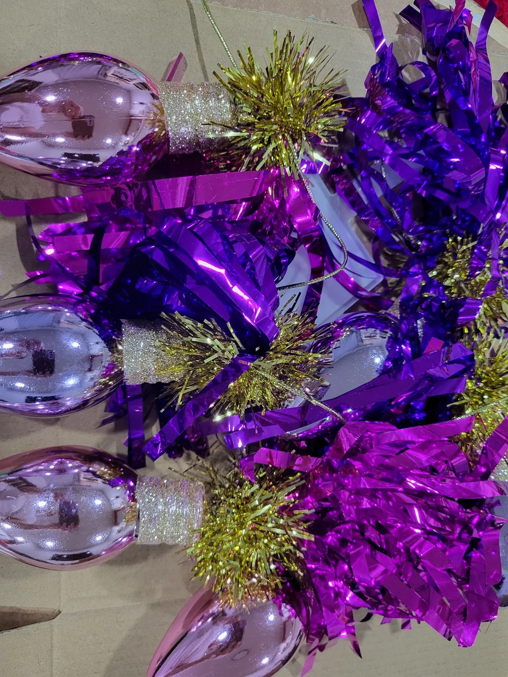 Ashland Pink and Gold Holiday Garland